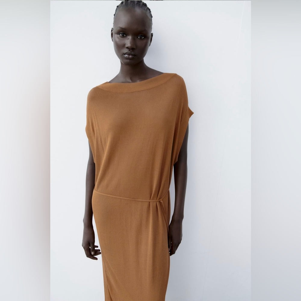 ZARA long cozy dress Size Small